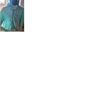 Women's Fleece hoodie in light turquoise.